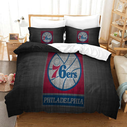 Philadelphia 76ers Bedding Set Duvet Cover Without Filler (Online Order Only)