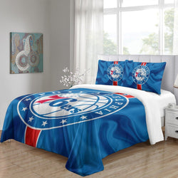 Philadelphia 76ers Bedding Set Duvet Cover Without Filler (Online Order Only)