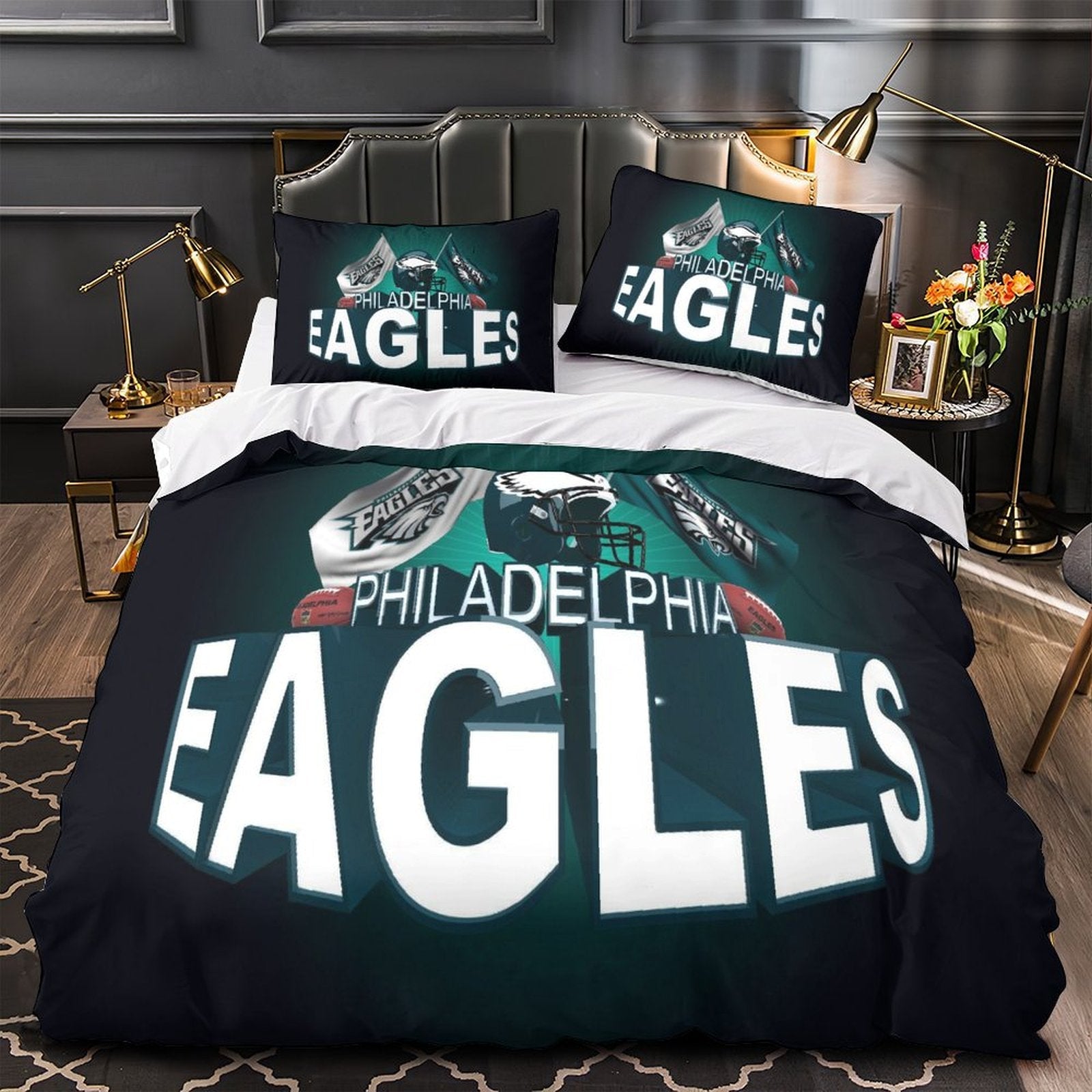 Philadelphia Eagles Bedding Set Duvet Cover Without Filler (Online Order Only)