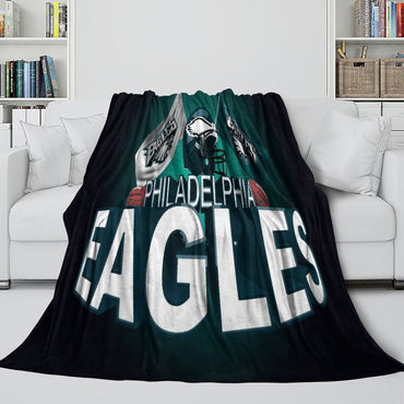 Philadelphia Eagles Blanket Flannel Fleece Throw Room Decoration (Online Order Only)