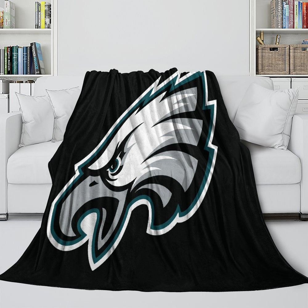 Philadelphia Eagles Blanket Flannel Fleece Throw Room Decoration (Online Order Only)