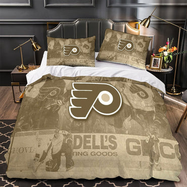 Philadelphia Flyers Bedding Set Quilt Duvet Cover Without Filler (Online Order Only)
