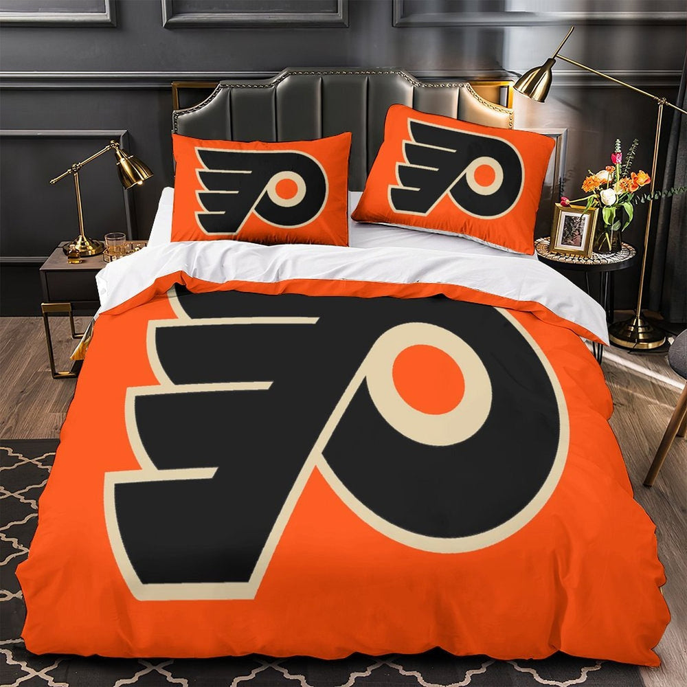 Philadelphia Flyers Bedding Set Quilt Duvet Cover Without Filler (Online Order Only)