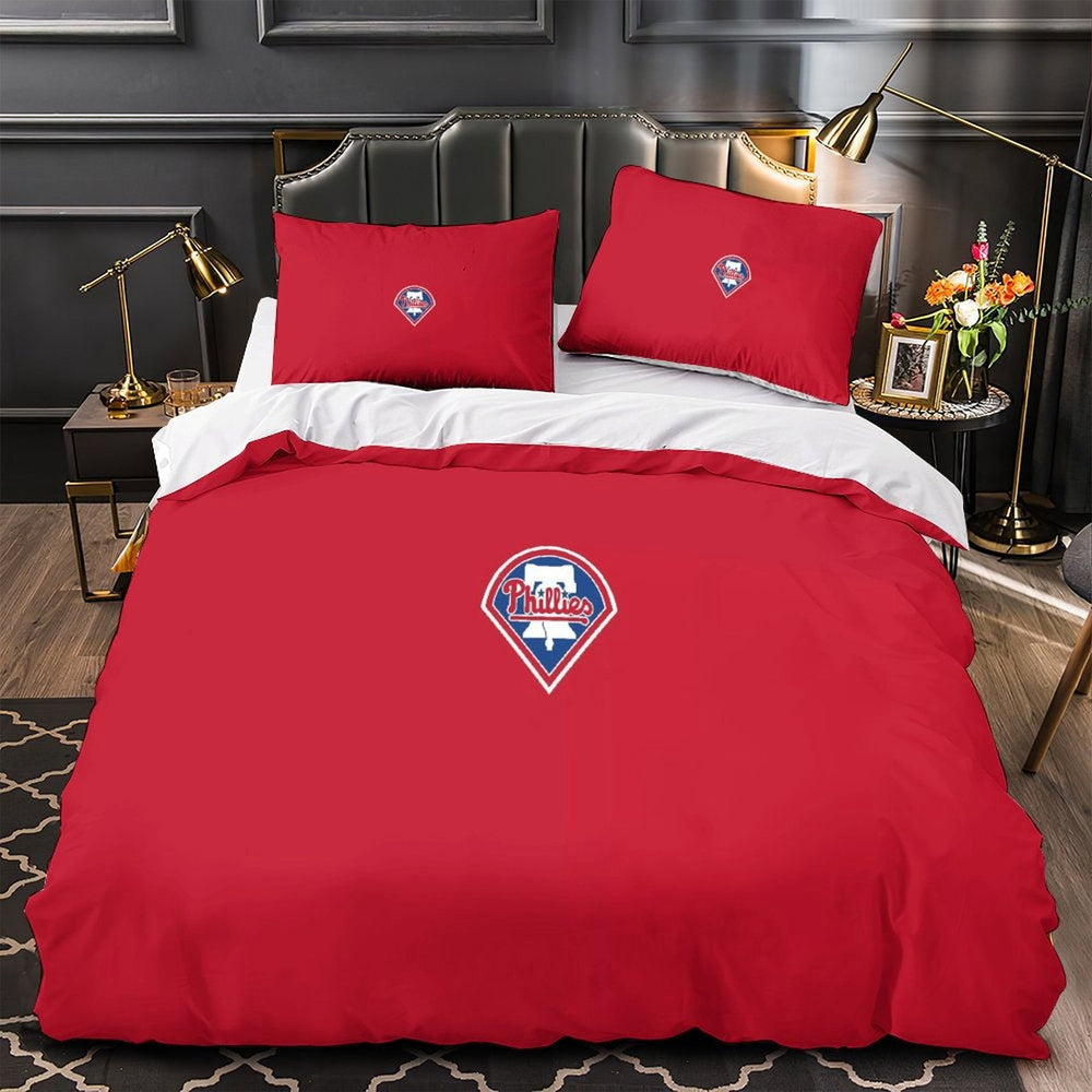 Philadelphia Phillies Bedding Set Quilt Cover Without Filler (Online Order Only)