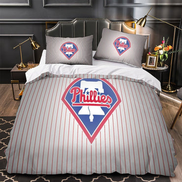 Philadelphia Phillies Bedding Set Quilt Cover Without Filler (Online Order Only)