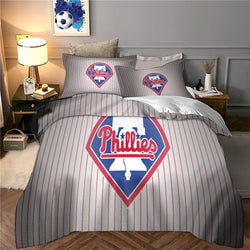 Philadelphia Phillies Bedding Set Quilt Cover Without Filler (Online Order Only)