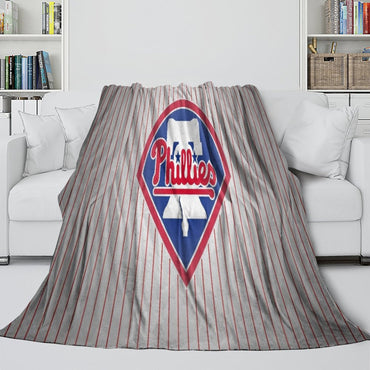 Philadelphia Phillies Blanket Flannel Throw Room Decoration (Online Order Only)