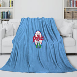 Philadelphia Phillies Blanket Flannel Throw Room Decoration (Online Order Only)
