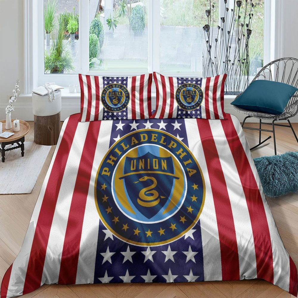 Philadelphia Union Bedding Set Duvet Cover Without Filler (Online Order Only)
