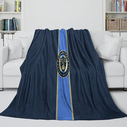 Philadelphia Union Blanket Flannel Fleece Throw Room Decoration (Online Order Only)