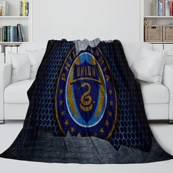 Philadelphia Union Blanket Flannel Fleece Throw Room Decoration (Online Order Only)