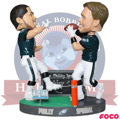 Philly Special Super Bowl LII 52 Champions Dual Bobblehead (ONLINE ORDER ONLY)