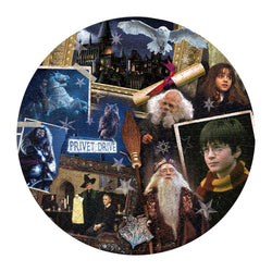 Philosopher’s Stone Harry Potter 500 Piece Round Jigsaw Puzzle Top Trumps (ONLINE ORDER ONLY)