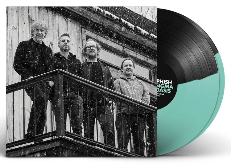 Phish - Sigma Oasis [2LP] (Seafoam/Black Split Vinyl, first time on vinyl, gatefold, limited) [Vinyl] (ONLINE ORDER ONLY)