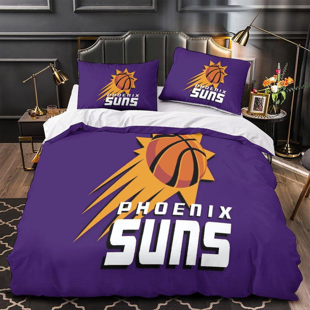 Phoenix Suns Bedding Set Duvet Cover Without Filler (Online Order Only)