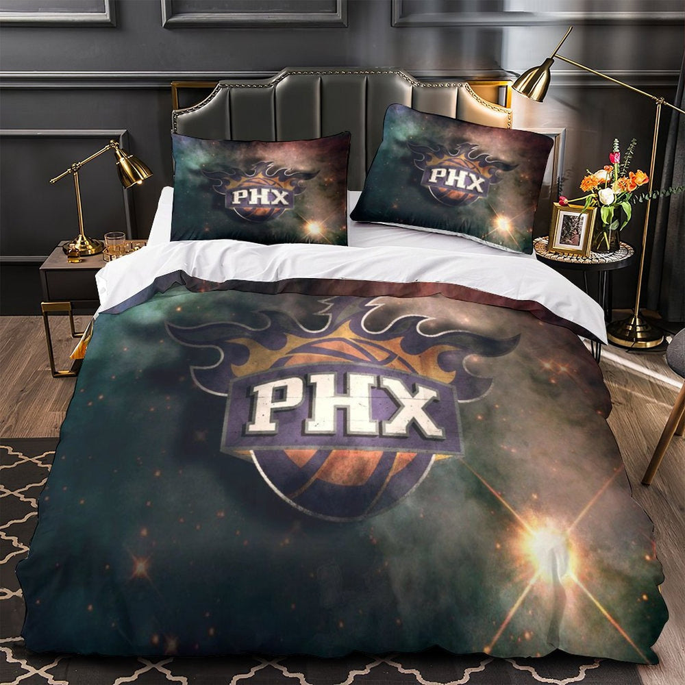 Phoenix Suns Bedding Set Duvet Cover Without Filler (Online Order Only)