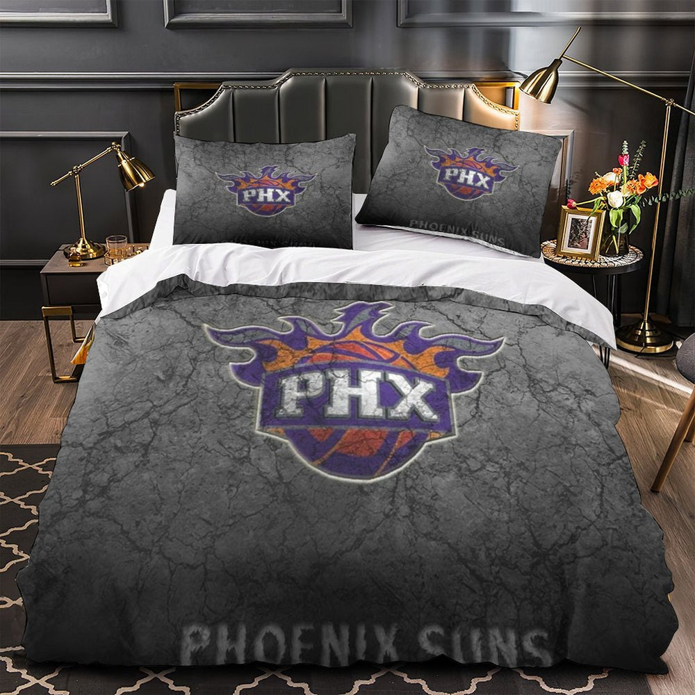Phoenix Suns Bedding Set Duvet Cover Without Filler (Online Order Only)