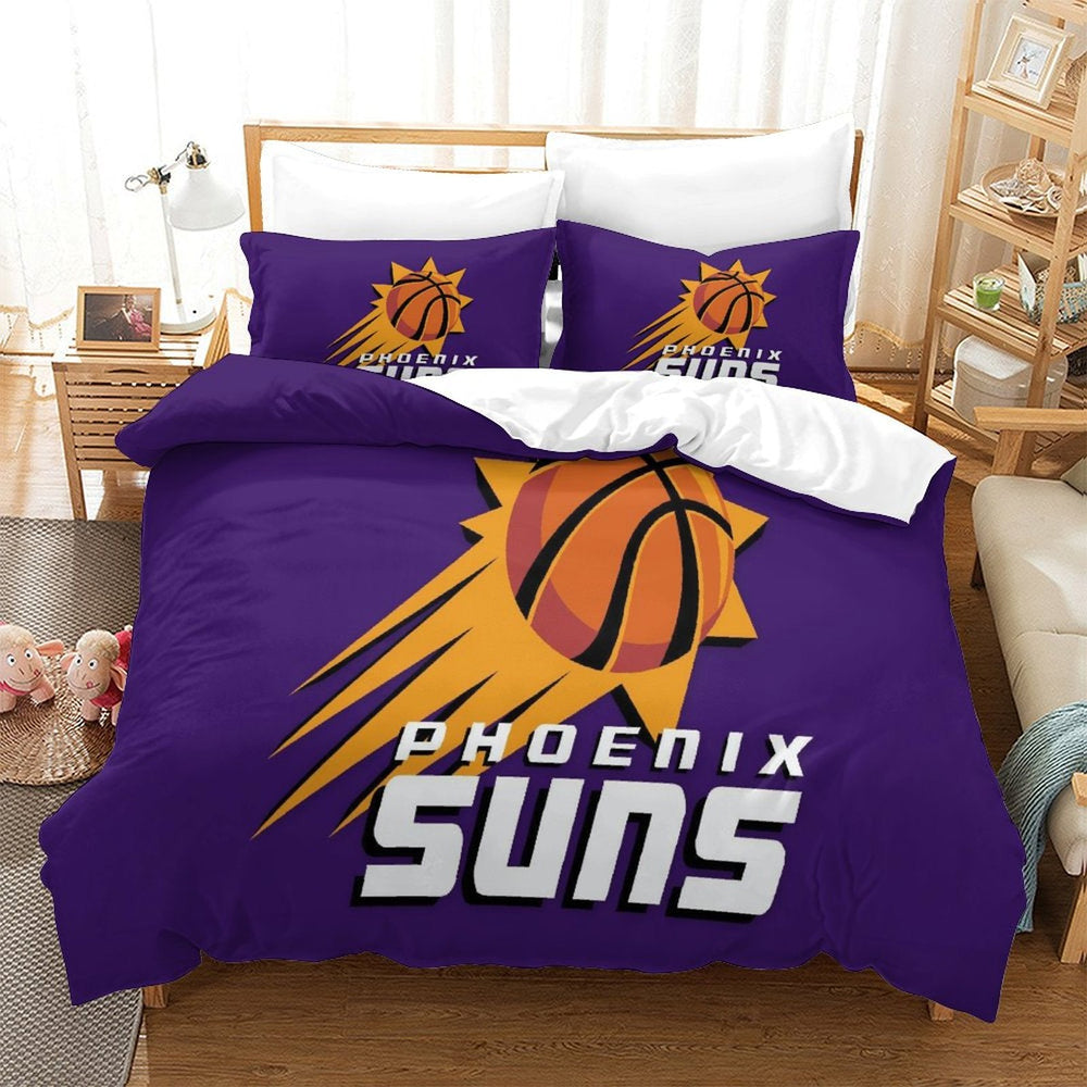Phoenix Suns Bedding Set Duvet Cover Without Filler (Online Order Only)