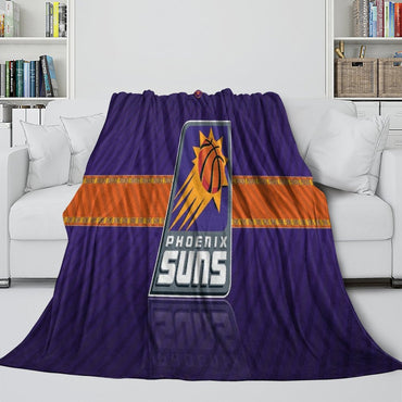 Phoenix Suns Blanket Flannel Fleece Throw Room Decoration (Online Order Only)