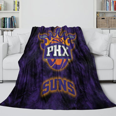 Phoenix Suns Blanket Flannel Fleece Throw Room Decoration (Online Order Only)