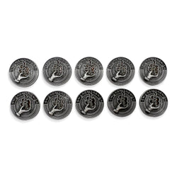 Class Coins - Sorcerer Metal Coins Set of 10 (ONLINE ORDER ONLY)