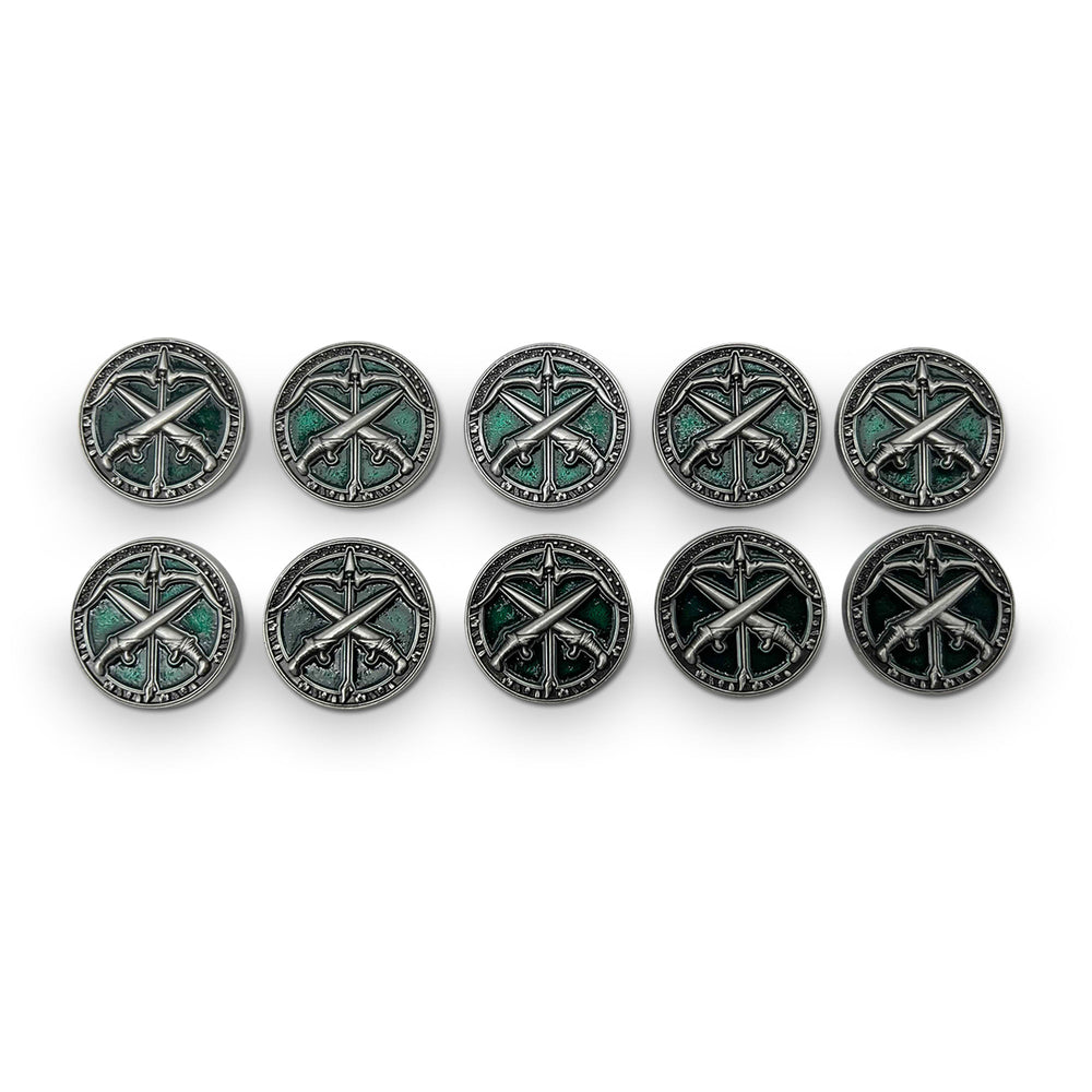 Class Coins - Ranger Metal Coins Set of 10 (ONLINE ORDER ONLY)