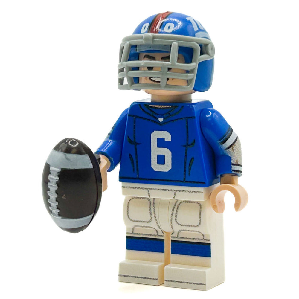 #6 QB NY Football Player Minifig (ONLINE ORDER ONLY)