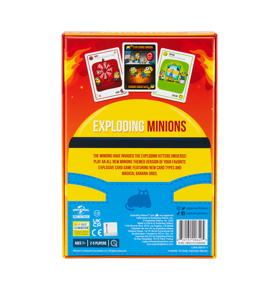 Exploding Minions (ONLINE ORDER ONLY)