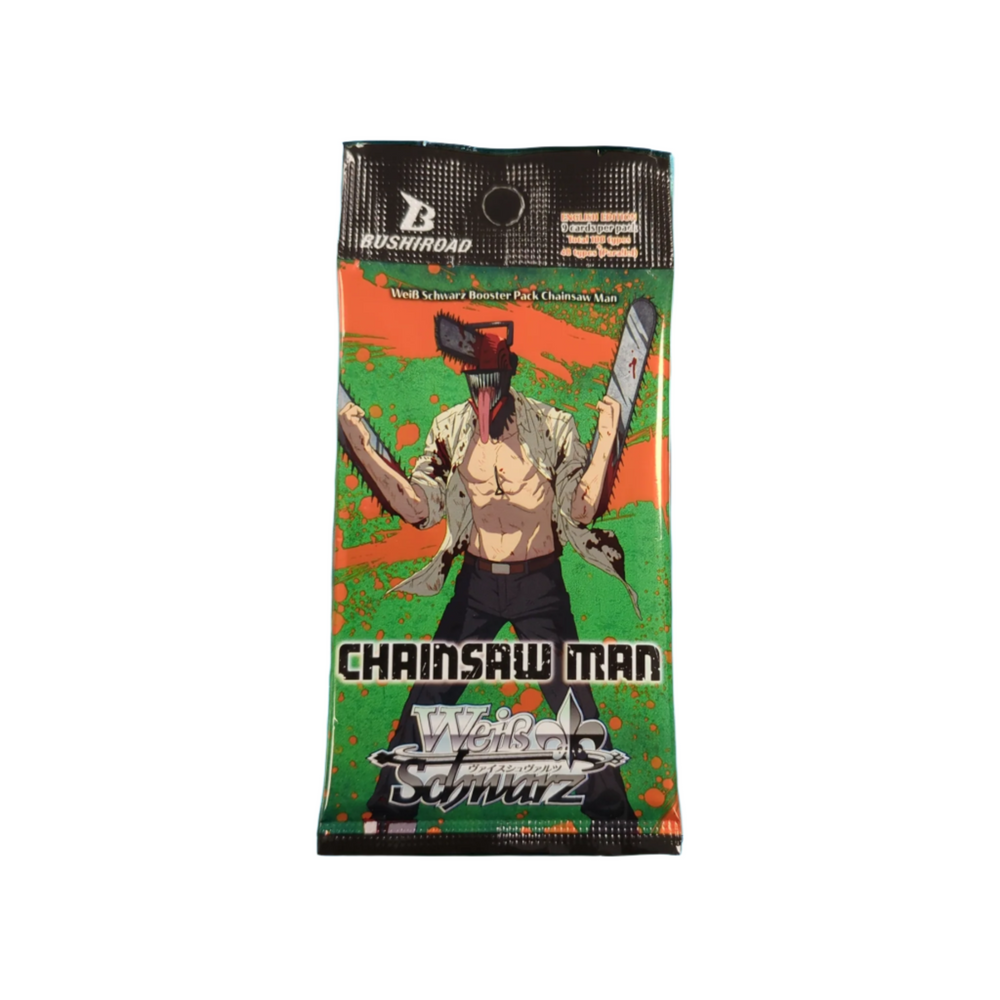 Weiss Schwarz: Chainsaw Man Booster Pack (9 Cards) (ONLINE ORDER ONLY)