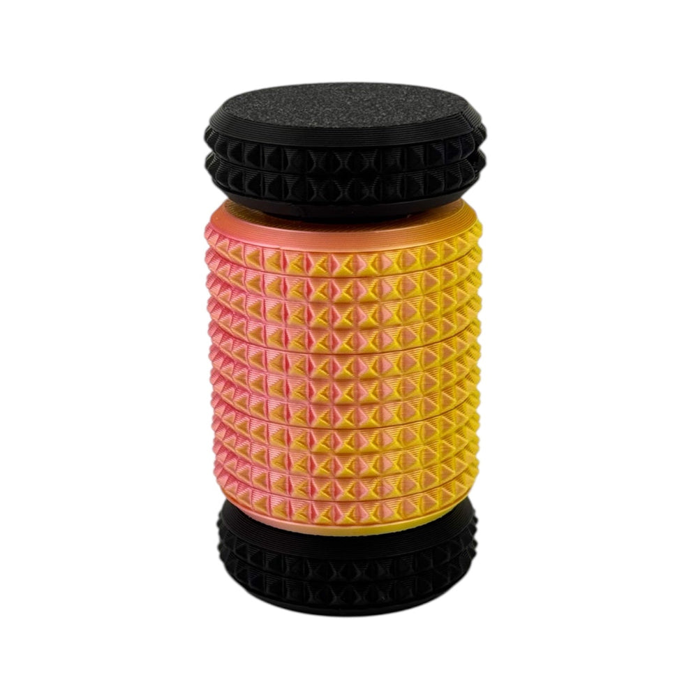 Pink Lemonade Dual Color PrismaRoll - Textured Sensory Keychain Fidget (ONLINE ORDER ONLY)
