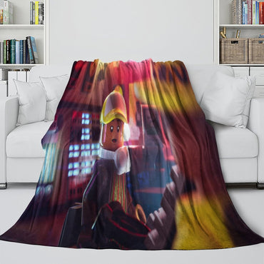 Piece By Piece Blanket Flannel Fleece Throw Room Decoration (Online Order Only)