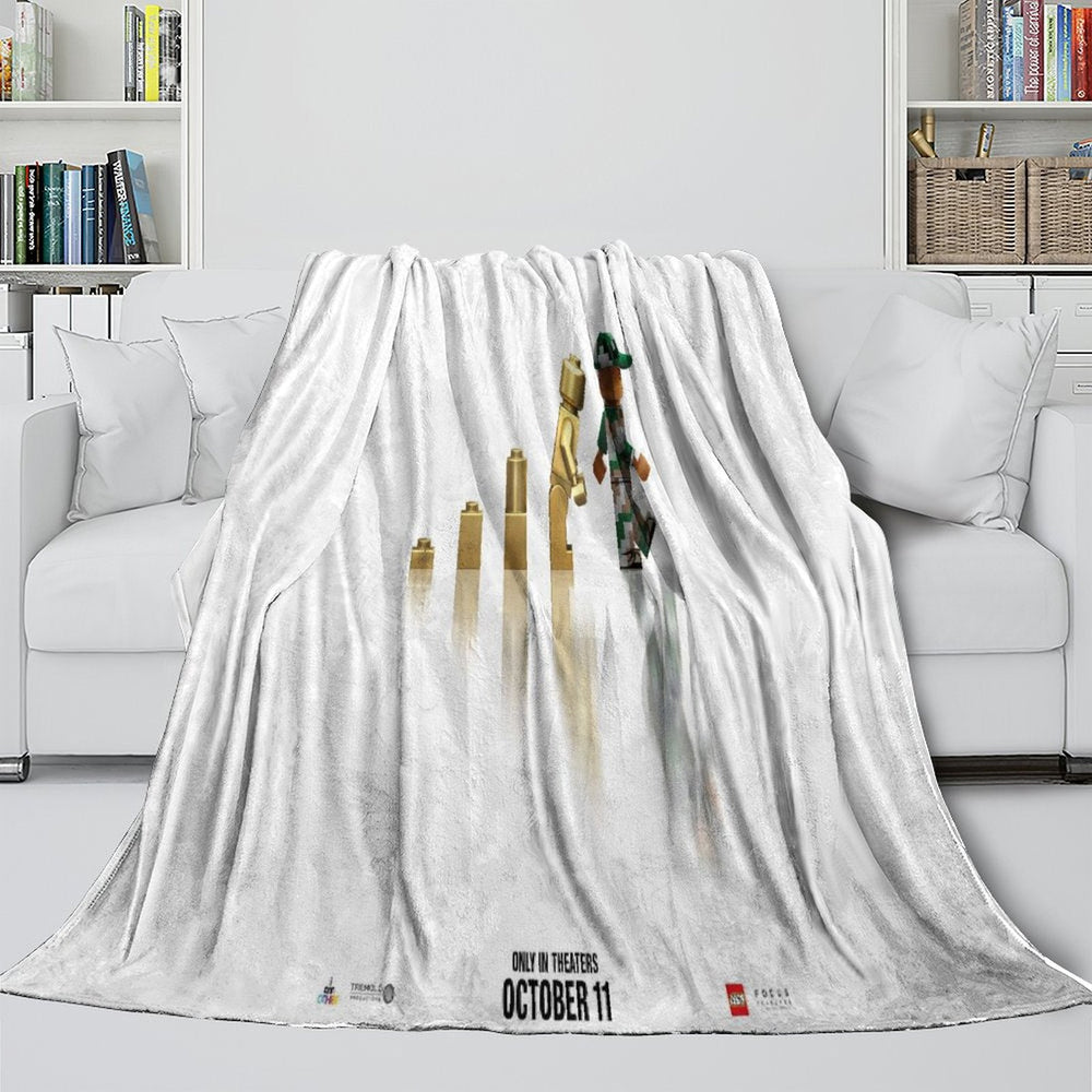 Piece By Piece Blanket Flannel Fleece Throw Room Decoration (Online Order Only)
