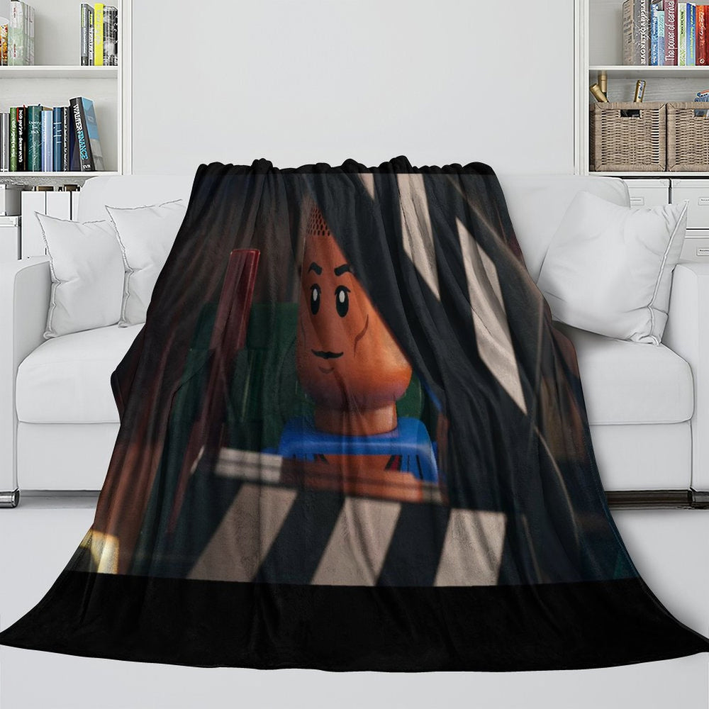 Piece By Piece Blanket Flannel Fleece Throw Room Decoration (Online Order Only)