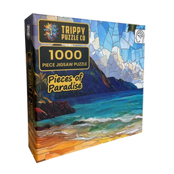 Pieces of Paradise 1000 Piece Jigsaw Puzzle Trippy