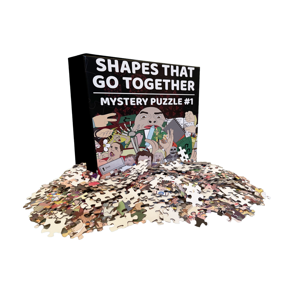 Shapes That Go Together - F-Life Mystery Puzzle #1 (Online Order Only)