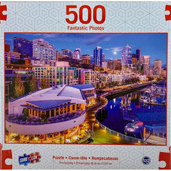 Pier 66 Seattle Fantastic Photos 500 Piece Jigsaw Puzzle Sure Lox (ONLINE ORDER ONLY)