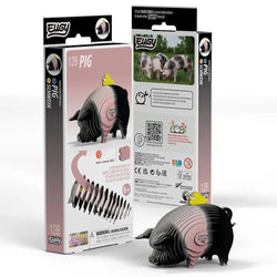 Pig 3D Cardboard Model Kit Eugy