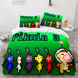 Pikmin Bedding Set Duvet Cover Bed Sets (Online Order Only)