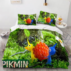 Pikmin Bedding Set Duvet Cover Bed Sets (Online Order Only)