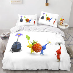 Pikmin Pattern Bedding Set Cosplay Quilt Covers (Online Order Only)