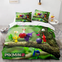 Pikmin Bedding Set Duvet Cover Bed Sets (Online Order Only)