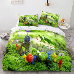 Pikmin Bedding Set Duvet Cover Bed Sets (Online Order Only)