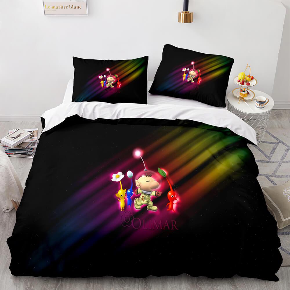 Pikmin Bedding Set Duvet Cover Bed Sets (Online Order Only)