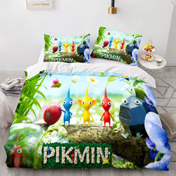 Pikmin Bedding Set Duvet Cover Bed Sets (Online Order Only)