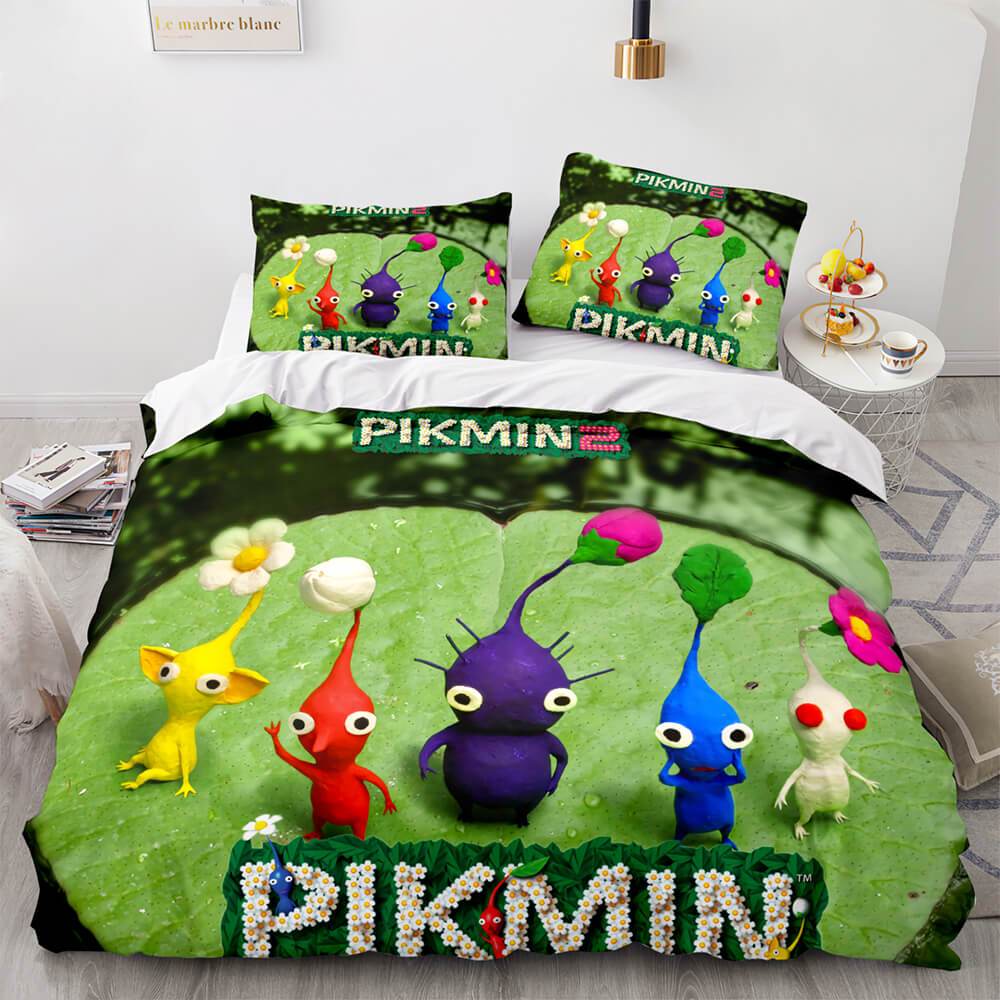 Pikmin Bedding Set Duvet Cover Bed Sets (Online Order Only)