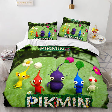 Pikmin Bedding Set Duvet Cover Bed Sets (Online Order Only)