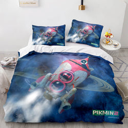 Pikmin Pattern Bedding Set Cosplay Quilt Covers (Online Order Only)