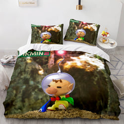 Pikmin Pattern Bedding Set Cosplay Quilt Covers (Online Order Only)