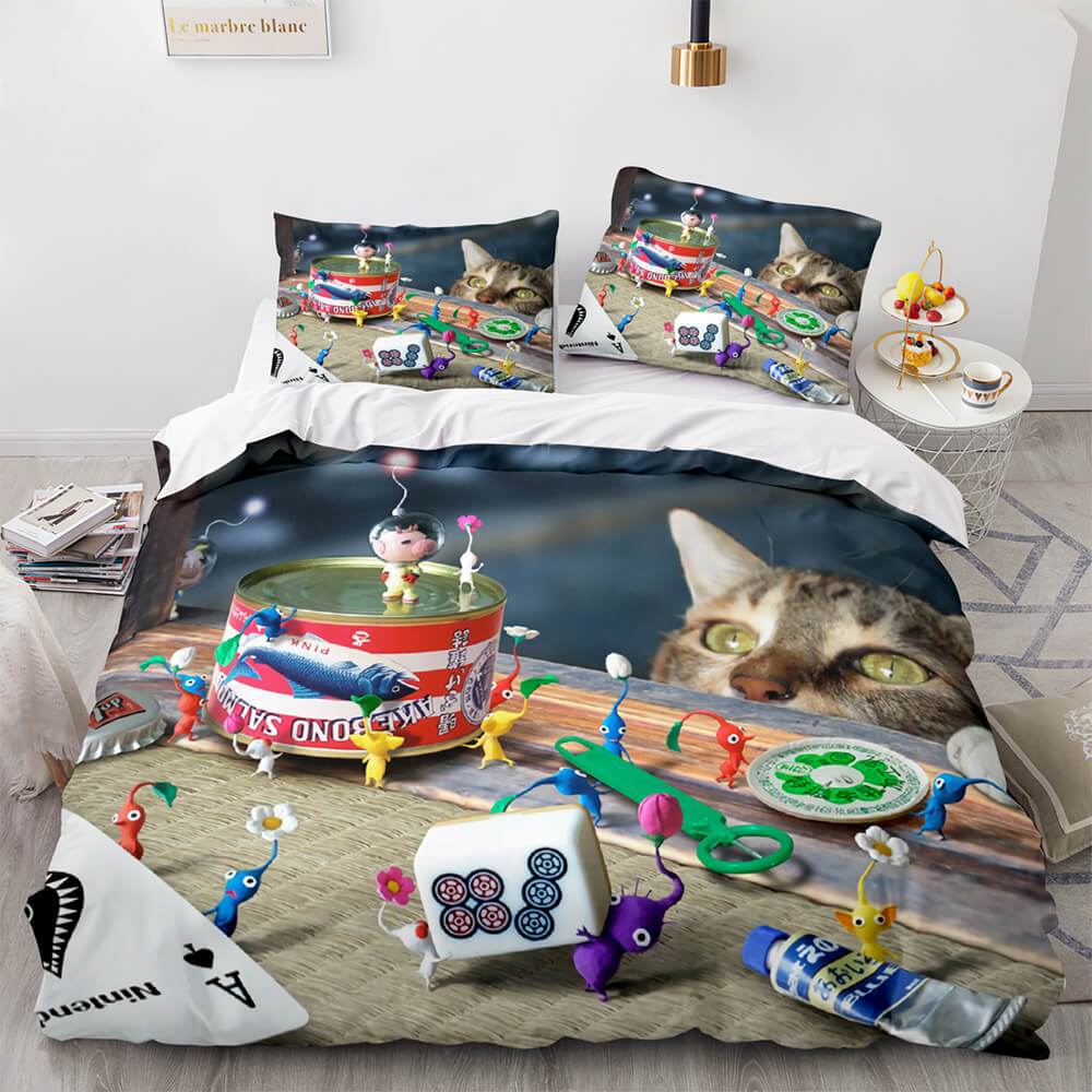 Pikmin Bedding Set Duvet Cover Bed Sets (Online Order Only)