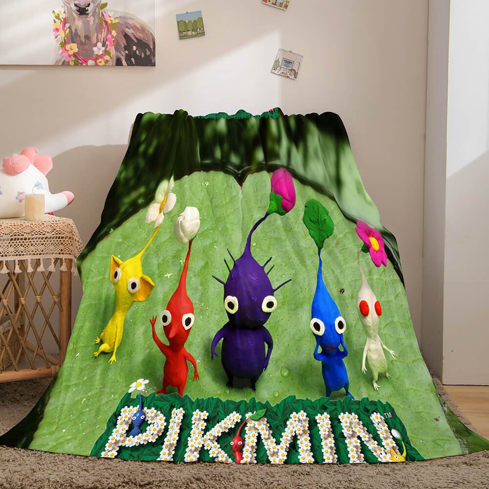 Pikmin Flannel Fleece Blanket (Online Order Only)